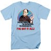 Seinfeld George Costanza I&#039;ve Got it All Light Blue T-shirt