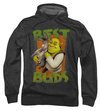 Shrek Hoodie Sweatshirt Best Buds Charcoal Adult Hoody Sweat Shirt