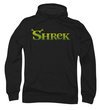 Shrek Hoodie Sweatshirt Logo Black Adult Hoody Sweat Shirt