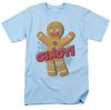 Shrek Shirt Gingy Adult Light Blue Tee T-Shirt