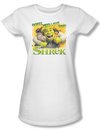 Shrek Shirt Juniors Ogres Need Love White Tee T-Shirt