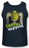 Shrek Tank Top Happens Navy Blue Tanktop