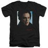 Sleepy Hollow Shirt Slim Fit V-Neck The Horse man Black T-Shirt