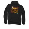 Survivor Hoodie Fire Black Sweatshirt Hoody