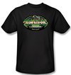 Survivor kids T-Shirt - Gabon Logo Black Youth