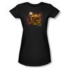 Survivor Shirt Juniors Fire Black T-Shirt