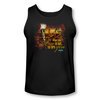 Survivor Shirt Tank Top Fire Black Tanktop