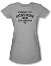 Taxi Juniors T-Shirt - Property Of Sunshine Athletic Grey