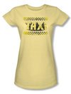 Taxi Juniors T-Shirt - Run Down Taxi Banana