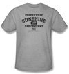 Taxi Kids T-Shirt - Property Of Sunshine Athletic Grey Youth