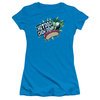 Teen Titans Go Shirt Juniors Chow Down Turquoise T-Shirt