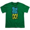 Teen Titans Go Shirt Kids Logo Kelly Green T-Shirt