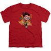 Teen Titans Go Shirt Kids Robin Red T-Shirt