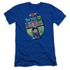 Teen Titans Go Shirt Slim Fit T Royal Blue T-Shirt