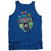 Teen Titans Go Shirt Tank Top T Royal Blue Tanktop