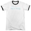 The Affair Logo White Ringer Shirt