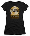 The Amazing Race Juniors Shirt Waiting World Black T-Shirt