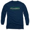 The Amazing Race Long Sleeve Shirt Around The World Navy Blue Tee T-Shirt