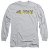 The Amazing Race Long Sleeve Shirt Running Logo Silver Tee T-Shirt