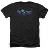 The Amazing Race Shirt Faded Globe Heather Black T-Shirt