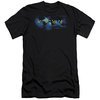 The Amazing Race Slim Fit Shirt Faded Globe Black T-Shirt