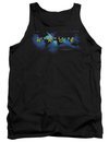 The Amazing Race Tank Top Faded Globe Black Tanktop