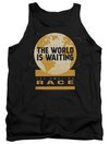 The Amazing Race Tank Top Waiting World Black Tanktop