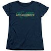 The Amazing Race Womens Shirt Around The World Navy Blue T-Shirt