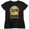 The Amazing Race Womens Shirt Waiting World Black T-Shirt