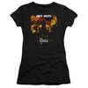 The Amityville Horror Juniors Shirt Get Out Black T-Shirt