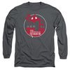 The Amityville Horror Long Sleeve Shirt Red House Charcoal Tee T-Shirt