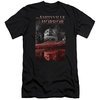 The Amityville Horror Slim Fit Shirt Cold Red Black T-Shirt