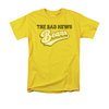 The Bad News Bears Shirt Logo Adult Yellow Tee T-Shirt