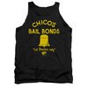 The Bad News Bears Tank Top Stone Logo Black Tanktop