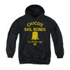 The Bad News Bears Youth Hoodie Stone Logo Black Kids Hoody