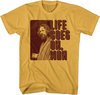 The Big Lebowski Dude Life Goes On Man T-shirt