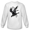 The Birds Long Sleeve T-shirt Movie Title White Tee Shirt