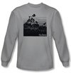 The Birds T-shirt Movie Evil Silver Long Sleeve Tee Shirt