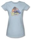 The Brady Bunch TV Groovy Greg Juniors Light Blue Tee