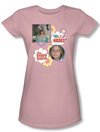 The Brady Bunch TV Oh, My Nose! Juniors Pink T-Shirt