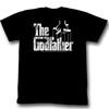 The Godfather Shirt Distressed Adult Black Tee T-Shirt