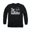 The Godfather Shirt Logo Long Sleeve Black Tee T-Shirt