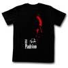 The GodFather Shirt Red Profile Black T-Shirt