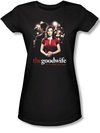 The Good Wife Juniors Shirt Bad Press Black T-Shirt