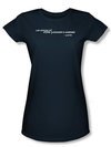 The Good Wife Juniors Shirt Law Offices Navy T-Shirt