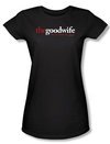 The Good Wife Juniors Shirt Logo Black T-Shirt