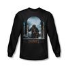 The Hobbit Battle Of The Five Armies Shirt Bilbo Poster Long Sleeve Black Tee T-Shirt