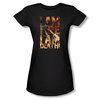 The Hobbit Battle Of The Five Armies Shirt Juniors I Am Fire Black Tee T-Shirt