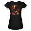 The Hobbit Battle Of The Five Armies Shirt Juniors Smolder Black Tee T-Shirt