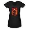 The Hobbit Battle Of The Five Armies Shirt Juniors V Neck Fates Black Tee T-Shirt